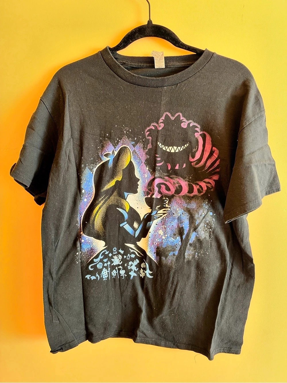 Disney Graphic Short Sleeve Tee in Black